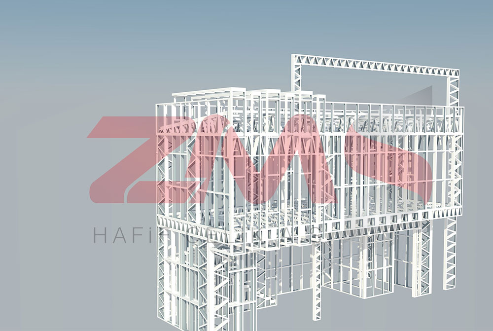 ZMS Çelik مكتب المبيعات 113 متر مربع 