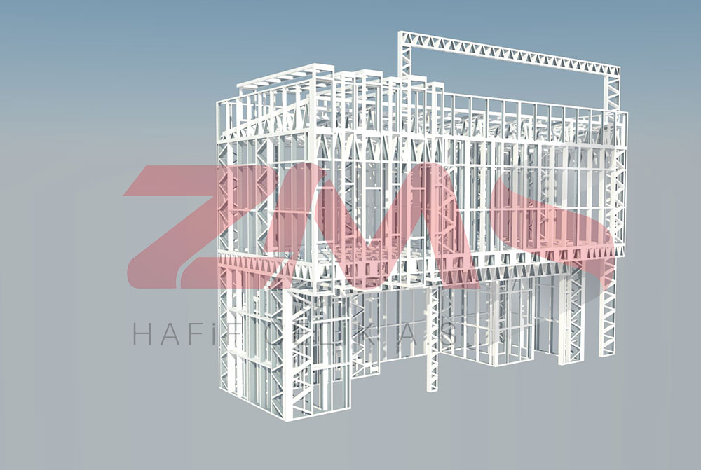 ZMS Çelik مكتب المبيعات 113 متر مربع 