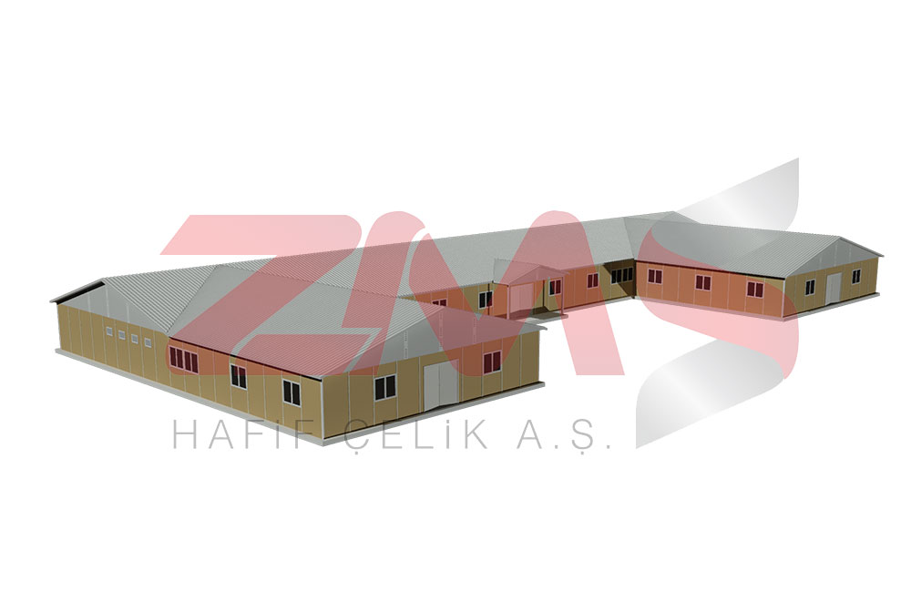 ZMS Çelik 834M²  OFFICE BUILDING