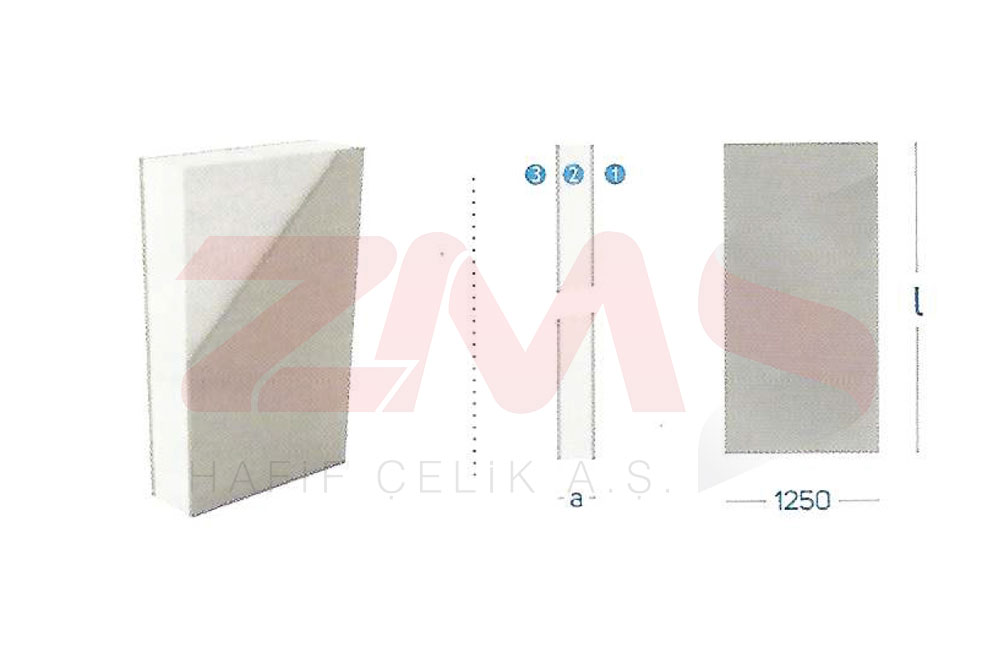 ZMS Çelik Press Panel Duvar