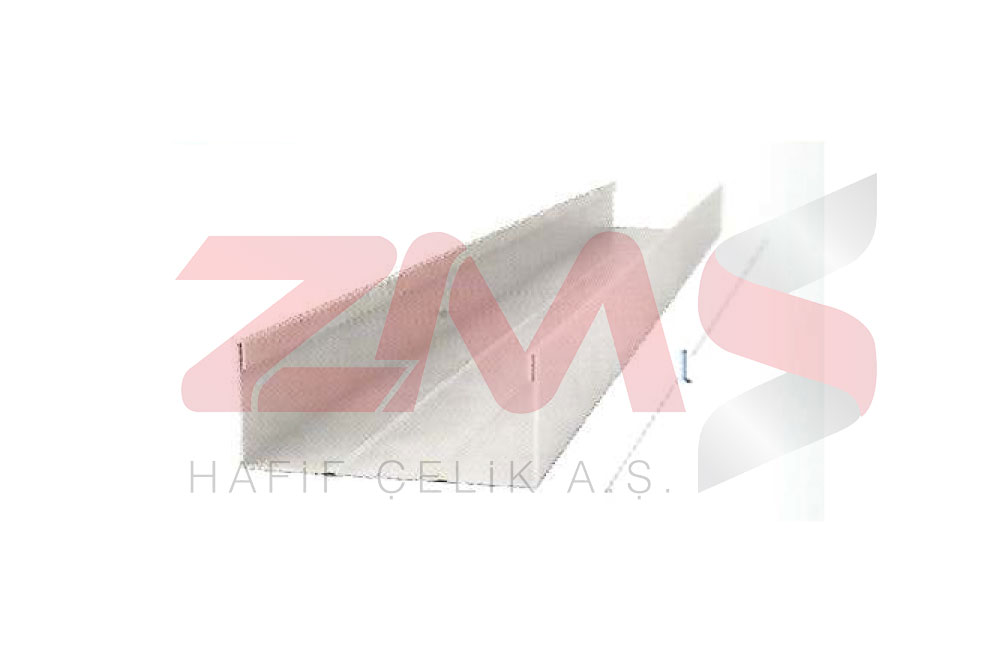 ZMS Çelik Galvanized Partition U Profile