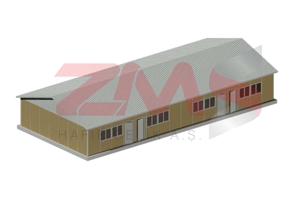 ZMS Çelik 181M² EXECUTIVE LOGISTICS BUILDINGS