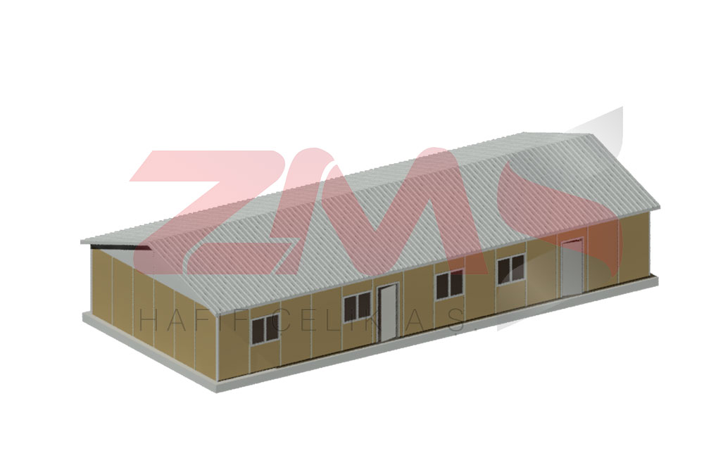 ZMS Çelik 137 M² LOCAL BUILDING