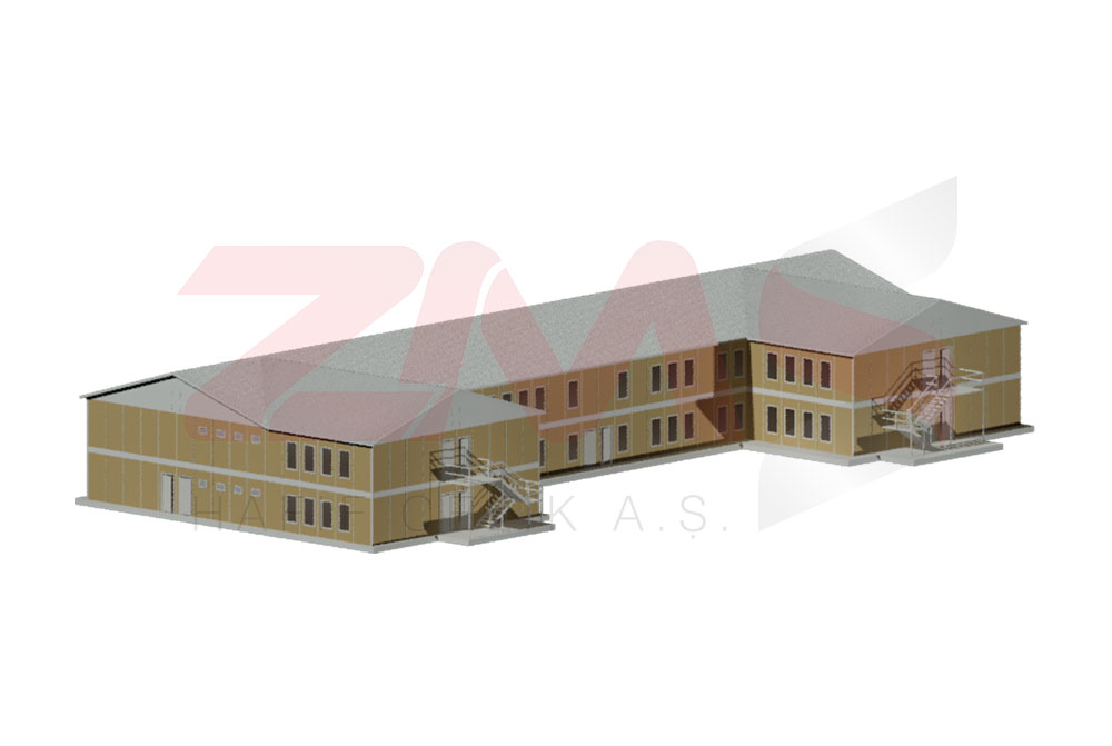 ZMS Çelik 1630 M² SCHOOL BUILDING